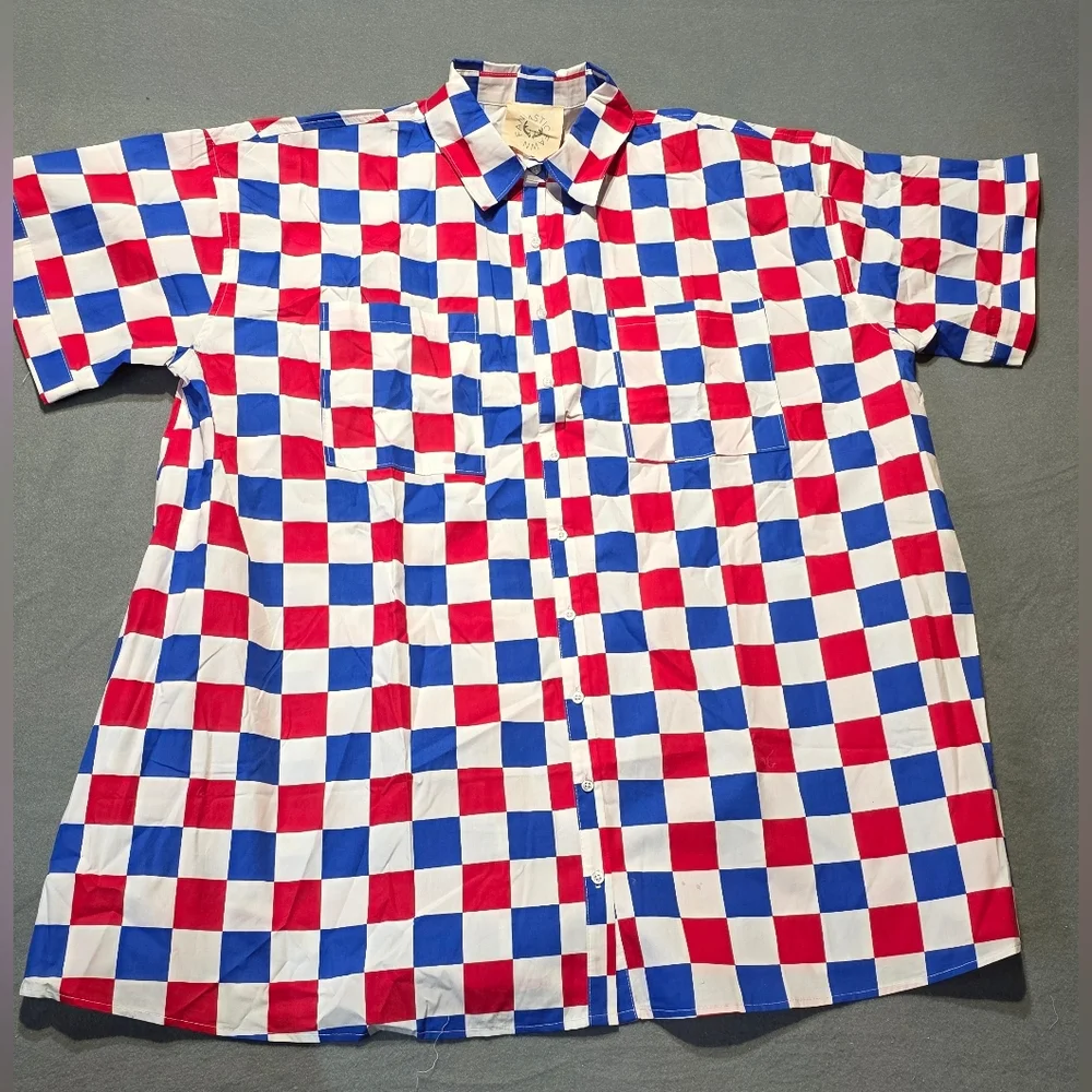 Fantastic Fawn Colorful Checkered Dress New In Poly Bag Size S/M/L available - Picture 4 of 10